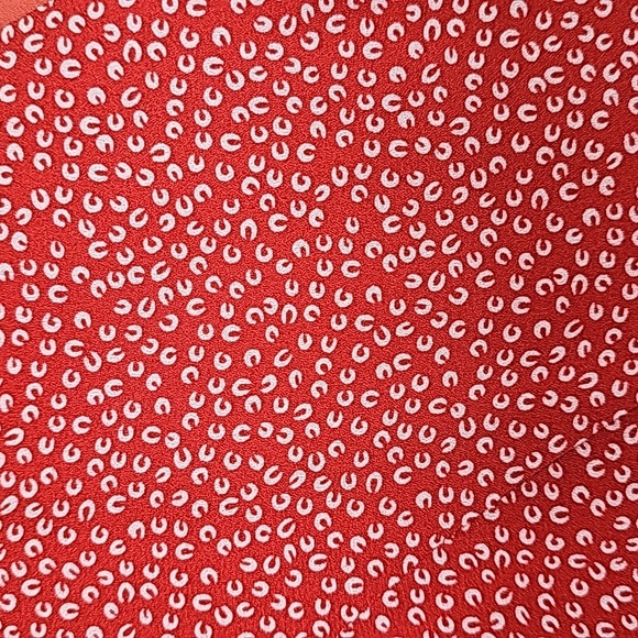 LULU'S Castana Rust Red Print Button-Up Dress - Picture 6 of 10